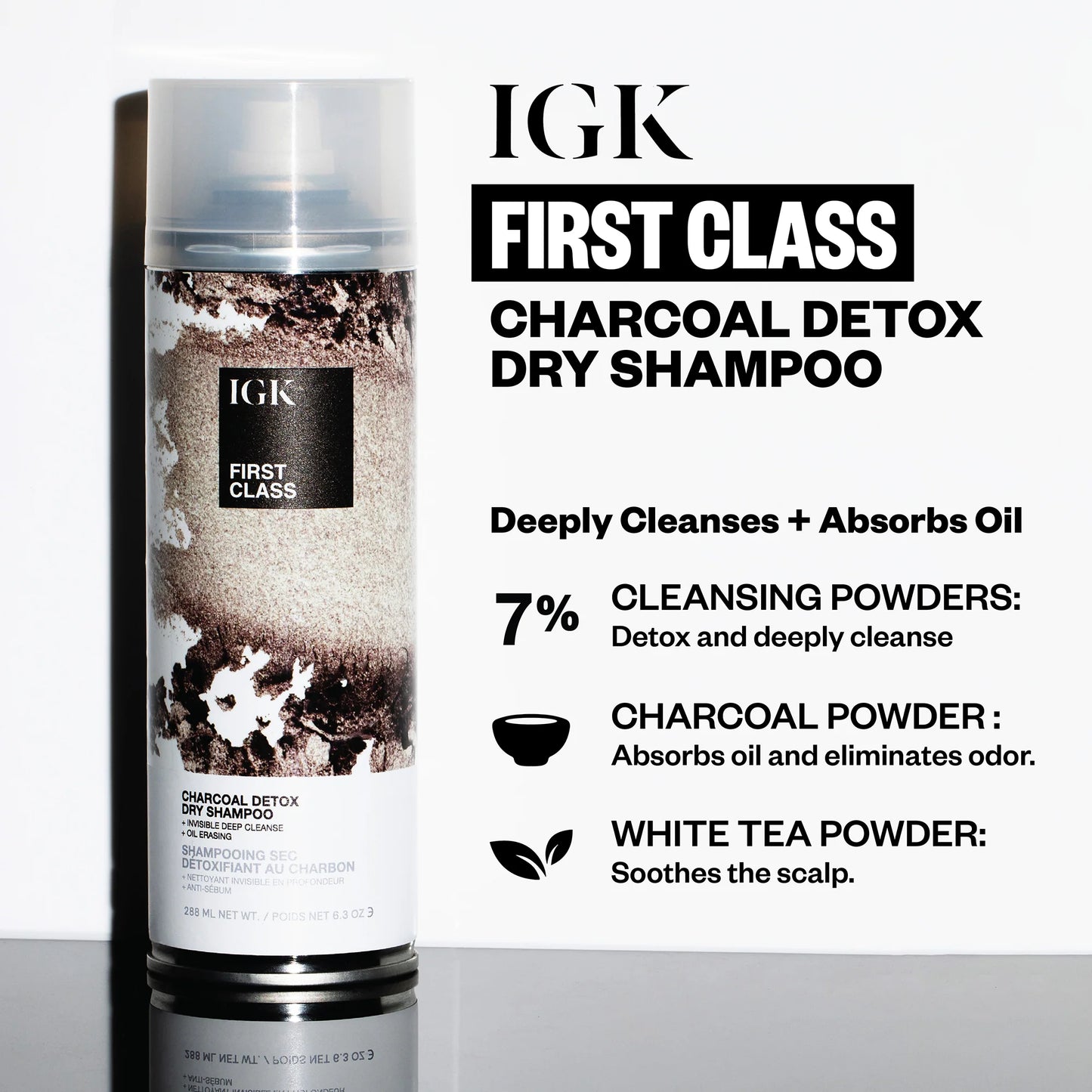 First Class Charcoal Dry Shampoo