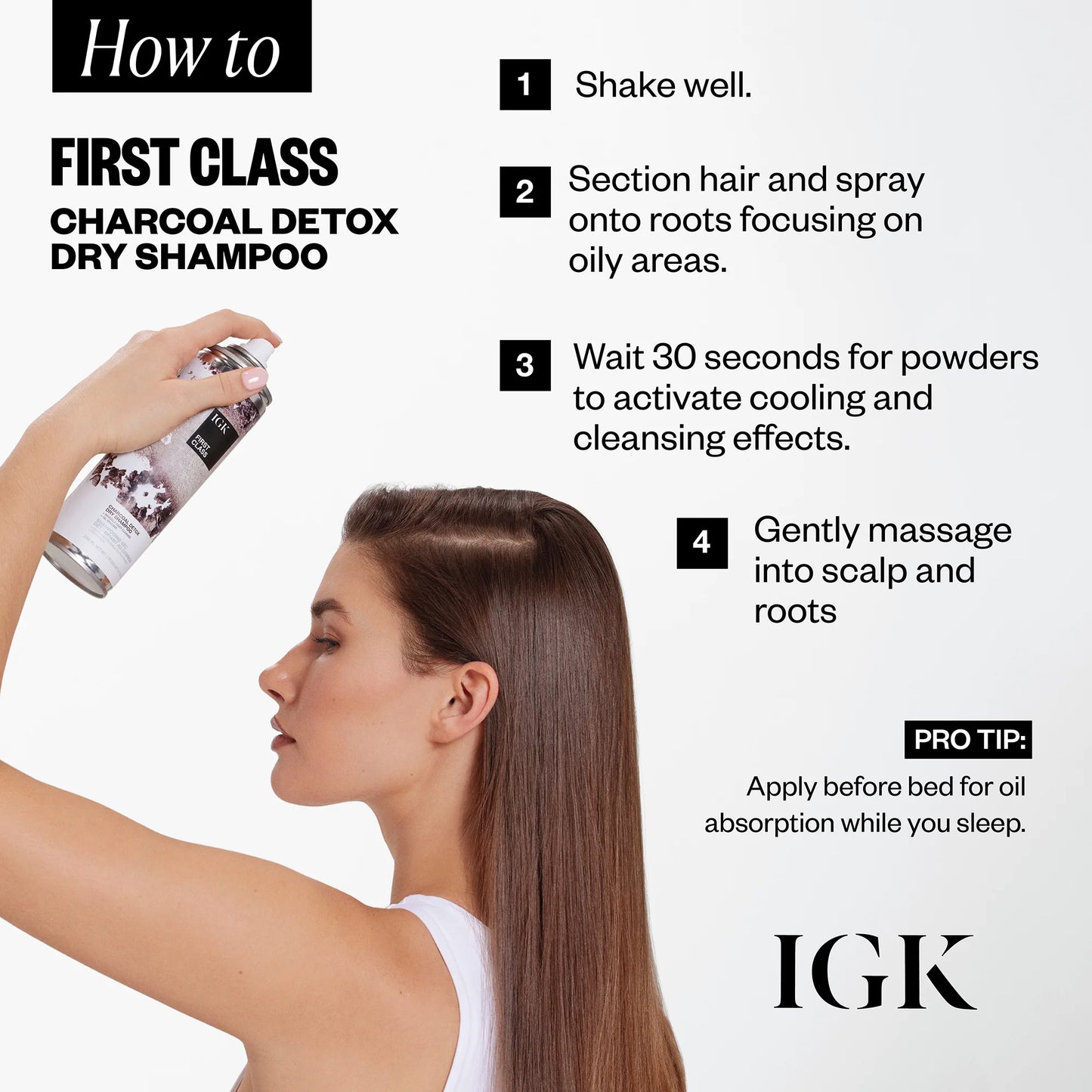 First Class Charcoal Dry Shampoo